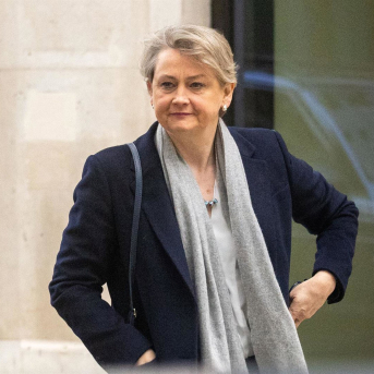 La secretaria de Exteriores británica, Yvette Cooper. Europa Press/Contacto/Tayfun Salci