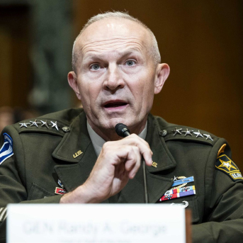 The until now chief of staff of the U.S. Army, General Randy George Europa Press/Contact/Michael Brochstein