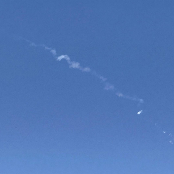 Intercepción de un misil en el cielo de Israel en el contexto de la guerra en Irán. Ivan Batyrev/TASS via ZUMA Press / DPA