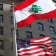 Banderas de Líbano y Estados Unidos  Europa Press/Contacto/Luiz Rampelotto/Europanewswi