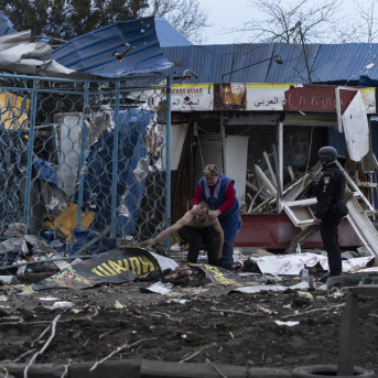 Ataque aéreo ruso en Kramatorsk, Donetsk, Ucrania Europa Press/Contacto/Natasha Rudenko