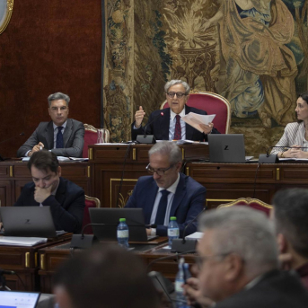 El presidente de la Diputación de Córdoba, Salvador Fuentes, interviene durante el Pleno de Presupuestos de la institución provincial. Imagen de archivo. DIPUTACIÓN DE CÓRDOBA El presidente de la Diputación de Córdoba, Salvador Fuentes, interviene durante el Pleno de Presupuestos de la institución provincial. Imagen de archivo. DIPUTACIÓN DE CÓRDOBA