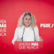 La portavoz de la Ejecutiva Federal del PSOE, Montse Mínguez, durante una rueda de prensa en la sede nacional del partido en Ferraz, a 16 de marzo de 2026, en Madrid (España). A. Pérez Meca - Europa Press