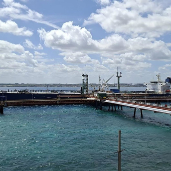 El petrolero ruso 'Anatoli Kolodkin' en el puerto de Matanzas Europa Press/Contacto/Irina Shatalova