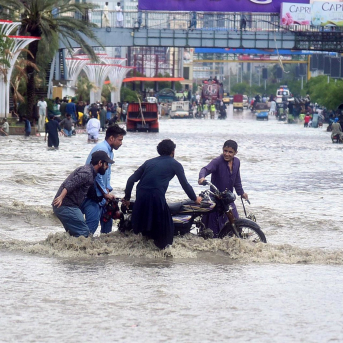 Inundaciones en Karachi (Pakistán) Europa Press/Contacto/Stringer