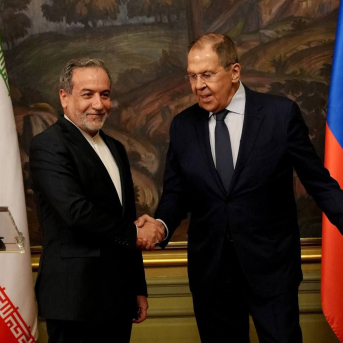 Abbas Araqchi y Sergei Lavrov en una imagen de archivo Europa Press/Contacto/Iranian Foreign Ministry