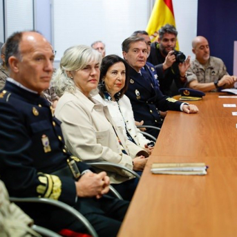 La ministra de Defensa, Margarita Robles, visita el Centro de Gestión de Enlaces en la base de Torrejón (Madrid) MINISTERIO DE DEFENSA La ministra de Defensa, Margarita Robles, visita el Centro de Gestión de Enlaces en la base de Torrejón (Madrid) MINISTERIO DE DEFENSA