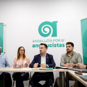 Reunión de la coalición Andalucistas ANDALUCISTAS