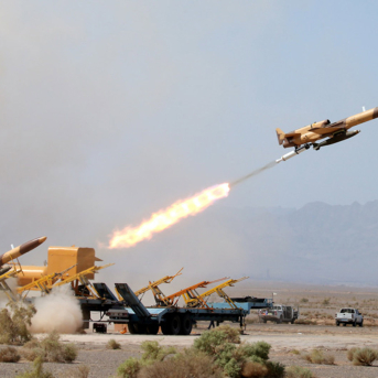 Un dron militar durante unas maniobras de dos días realizadas por el ejército iraní en 2022. Iranian Army Office/ZUMA Press W / DPA Un dron militar durante unas maniobras de dos días realizadas por el ejército iraní en 2022. Iranian Army Office/ZUMA Press W / DPA