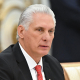 BELARUS, MINSK - JUNE 27, 2025: Miguel Diaz-Canel Bermude, President of Cuba, attends an expanded meeting of the Supreme Eurasian Economic Council at the Palace of Independence Europa Press/Contacto/Sergei Bobylev