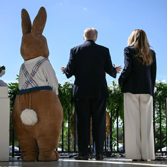 El presidente estadounidense, Donald Trump, durnate el acto de la Pascua en la Casa Blanca Europa Press/Contacto/Brendan Smialowski - Pool vi El presidente estadounidense, Donald Trump, durnate el acto de la Pascua en la Casa Blanca Europa Press/Contacto/Brendan Smialowski - Pool vi