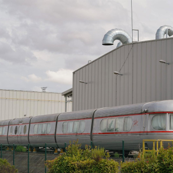 Tren de Talgo en la planta de Talgo Iñaki Berasaluce - Europa Press