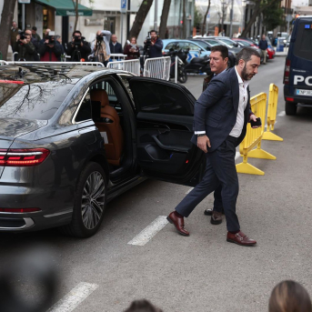 El empresario Víctor de Aldama a su llegada al Tribunal Supremo, a 7 de abril de 2026, en Madrid (España). Eduardo Parra - Europa Press