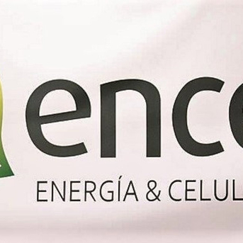 Panel con el logo de Ence ENCE