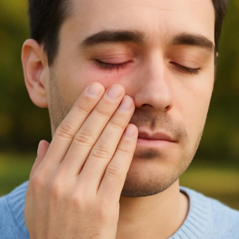 Experto señala que la "secreción ocular" y "amanecer con el ojo pegado" son síntomas de infección ocular y no de alergia QUIRÓNSALUD