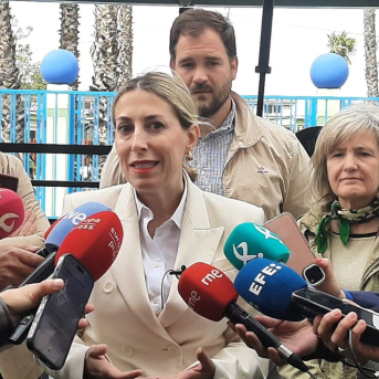 La presidenta de la Junta de Extremadura en funciones, María Guardiola, en declaraciones a los medios en Montijo (Badajoz) EUROPA PRESS La presidenta de la Junta de Extremadura en funciones, María Guardiola, en declaraciones a los medios en Montijo (Badajoz) EUROPA PRESS