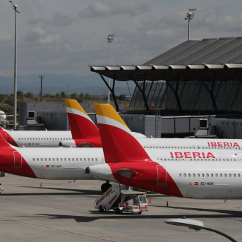 Varios aviones de Iberia. Marta Fernández Jara - Europa Press