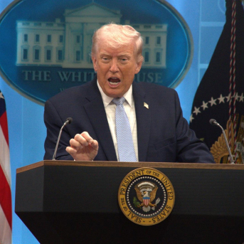 El presidente de Estados Unidos, Donald Trump, durante una rueda de prensa Europa Press/Contacto/Li Rui El presidente de Estados Unidos, Donald Trump, durante una rueda de prensa Europa Press/Contacto/Li Rui