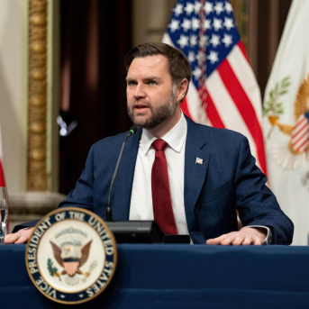 El vicepresidente de Estados Unidos, JD Vance. Europa Press/Contacto/Handout/White House