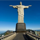 Christ of Corcovado, located in Rio de Janeiro (Brazil). KAZUO OKUBO/EMBRATUR