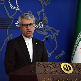 El portavoz de Exteriores de Irán, Esmaeil Baqaei Europa Press/Contacto/Shadati El portavoz de Exteriores de Irán, Esmaeil Baqaei Europa Press/Contacto/Shadati