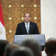 El presidente de Egipto, Abdelfatá al Sisi, durante una rueda de prensa en El Cairo en enero de 2025 (archivo) Andreas Louciades/Cyprus PIO/dpa
