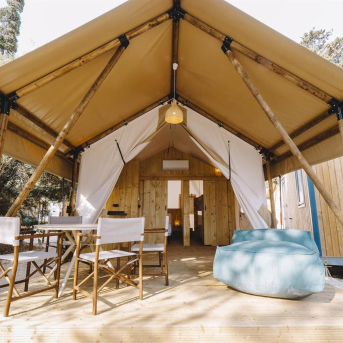 Los campings españoles rozan el lleno total durante Semana Santa gracias a los bungalows y glampings. FEEC