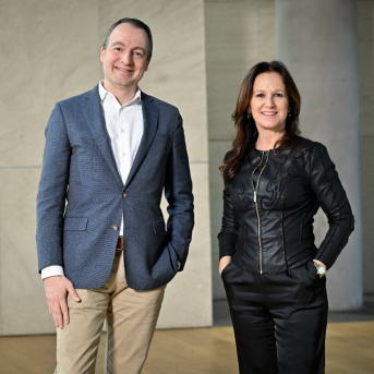 Juan María Aramburu, CEO de Keepler y Mercedes Oblanca, presidenta y CEO de Accenture en España y Portugal ACCENTURE