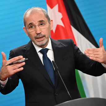 Imagen de archivo del ministro de Exteriores de Jordania, Ayman Safadi Britta Pedersen/dpa