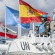 Militares españoles desplegados en la misión de la ONU en Líbano. MINISTERIO DE DEFENSA