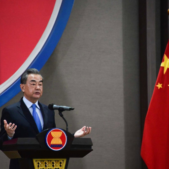 El ministro de Exteriores de China, Wang Yi. Kusuma Pandu Wijaya/ASEAN Secret / DPA El ministro de Exteriores de China, Wang Yi. Kusuma Pandu Wijaya/ASEAN Secret / DPA