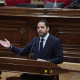 El secretario general de Vox, Ignacio Garriga, durante una sesión de control, en el Parlament de Catalunya David Zorrakino - Europa Press
