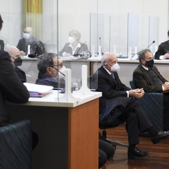 Imágenes del juicio por los vertidos de Sniace, que fue anulado por la Audiencia Provincial JUAN MANUEL SERRANO ARCE - Europa Press