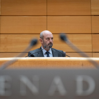 El presidente del Senado, Pedro Rollán, durante una sesión plenaria en el Senado, a 17 de febrero de 2026, en Madrid (España). Fernando Sánchez - Europa Press El presidente del Senado, Pedro Rollán, durante una sesión plenaria en el Senado, a 17 de febrero de 2026, en Madrid (España). Fernando Sánchez - Europa Press