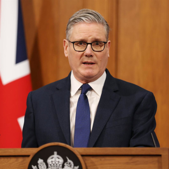 Keir Starmer, primer ministro de Reino Unido. Europa Press/Contacto/Lauren Hurley/No. 10 Downing