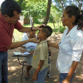 Imagen de recurso de detección de la lepra en niños. FONTILLES