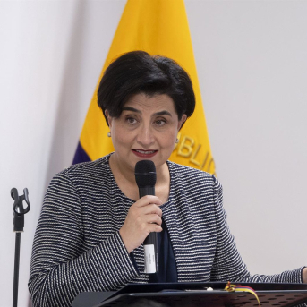 La ministra de Exteriores de Ecuador, Gabriela Sommerfeld Alberto Ortega - Europa Press La ministra de Exteriores de Ecuador, Gabriela Sommerfeld Alberto Ortega - Europa Press