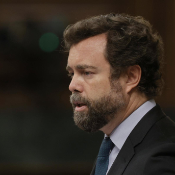 El presidente de la Fundación Atenea y exportavoz de Vox en el Congreso, Iván Espinosa de los Monteros.  EUROPA PRESS/E. Parra. POOL - Europa Press