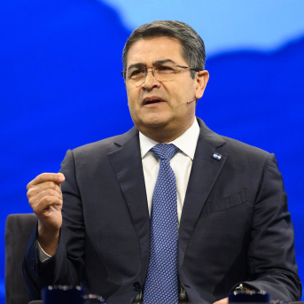 El expresidente de Honduras, Juan Orlando Hernández, en una imagen de archivo Europa Press/Contacto/Michael Brochstein El expresidente de Honduras, Juan Orlando Hernández, en una imagen de archivo Europa Press/Contacto/Michael Brochstein