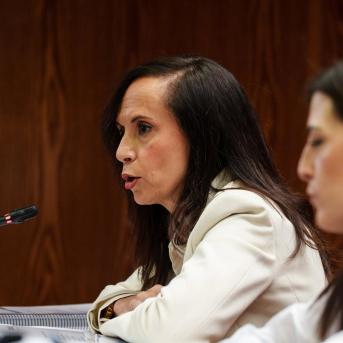 La presidenta del Redeia, Beatriz Corredor. Matias Chiofalo - Europa Press