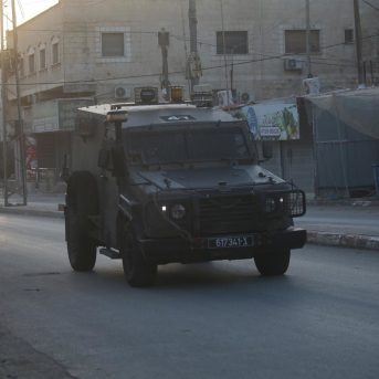 Un vehículo del Ejército de Israel en Qabatiya, Cisjordania (archivo) Mohammed Nasser/APA Images via Z / DPA