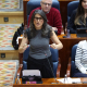 La portavoz de Más Madrid en la Asamblea de Madrid, Manuela Bergerot, durante el pleno de la Asamblea de Madrid Alejandro Martínez Vélez - Europa Press