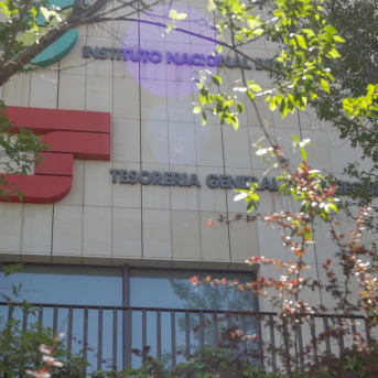 Archivo.- Fachada de la Tesorería General de la Seguridad Social Ricardo Rubio - Europa Press