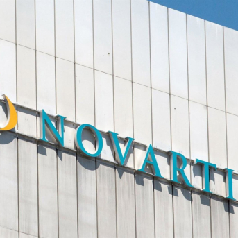 Imagen de recurso de instalaciones de Novartis. Patrick Seeger/dpa