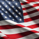 Bandera de Estados Unidos. FICE