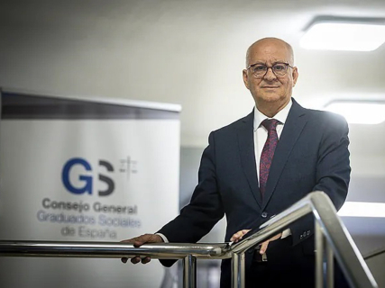 Joaquín Merchán, presidente del Consejo General de Graduados Sociales de España COLEGIO DE GRADUADOS SOCIALES