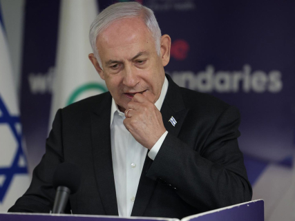 El primer ministro de Israel, Benjamin Netanyahu, durante una rueda de prensa en el centro médico Sheba Tel-HaShomer, en Ramat Gan (archivo) Jack Guez/AFP pool/dpa