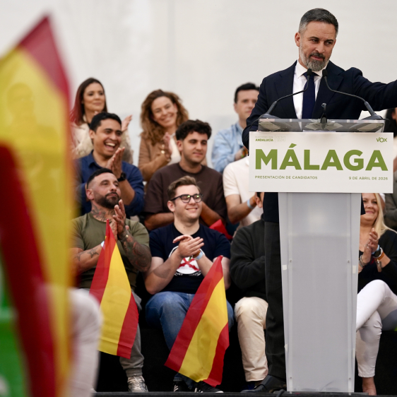 Santiago Abascal en Málaga | Europa Press