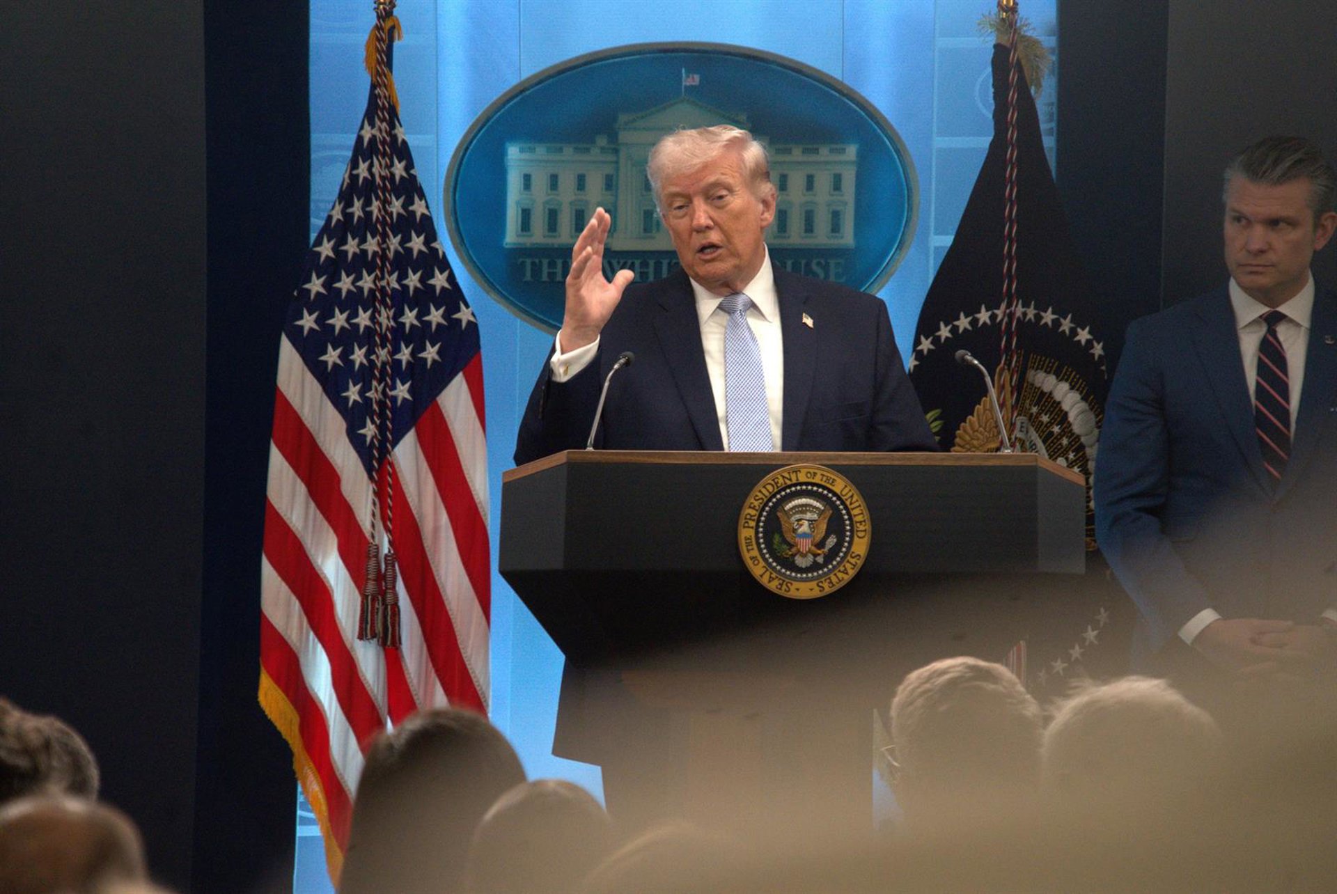 El presidente de Estados Unidos, Donald Trump, en una imagen de archivo Li Rui / Xinhua News / ContactoPhoto