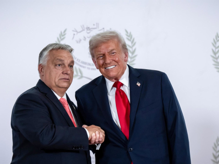 El presidente de Estados Unidos, Donald Trump, y el primer ministro de Hungría, Viktor Orbán, en una imagen de archivo Michael Kappeler/dpa